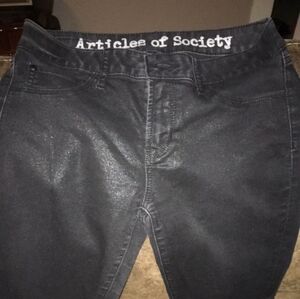 Articles Of Society Black Skinny Jeans Size 26